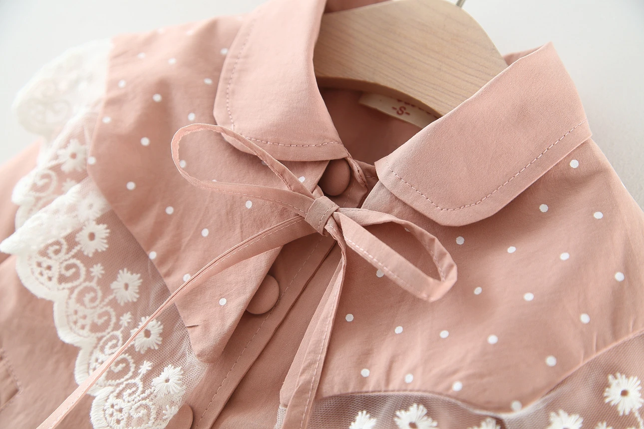 Осенне-весенняя верхняя одежда для девочек Новинка 2019 года детское модное