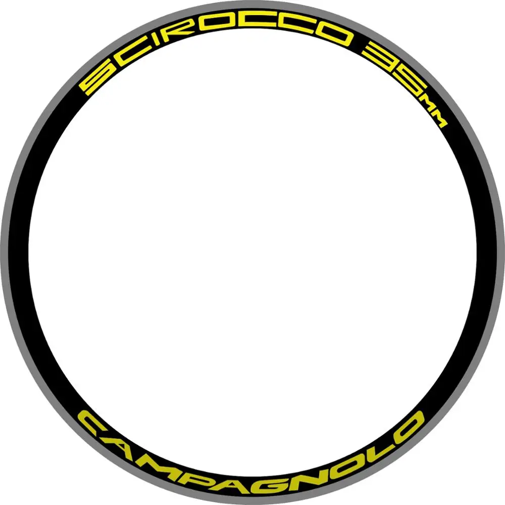 Светоотражающая водостойкая наклейка для обода 35 мм велосипеда Sciroco 35|Наклейки