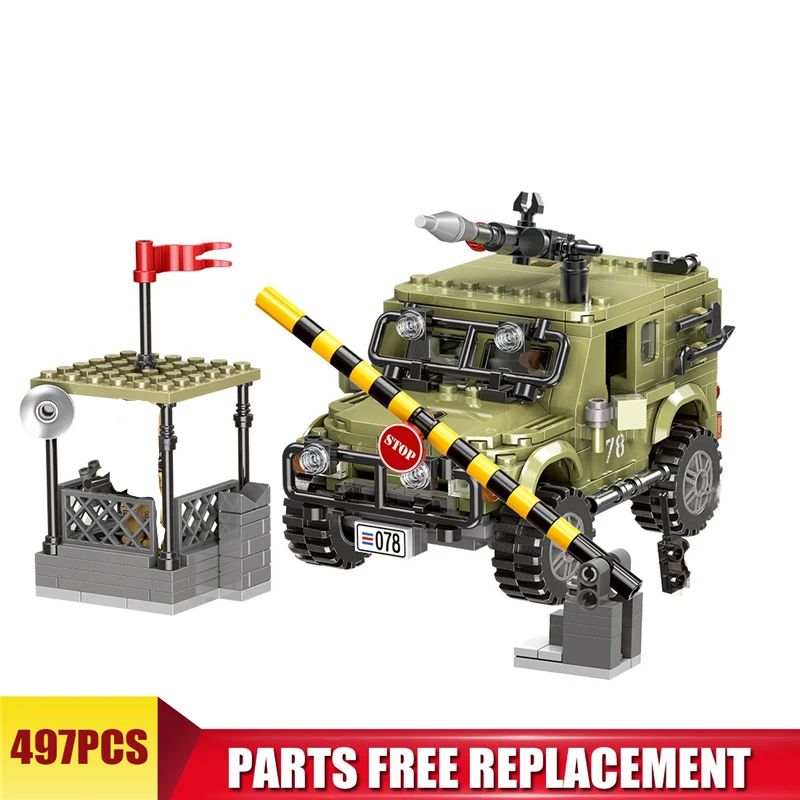 

Military Building Blocks WW2 Military tank Blocks Bricks 1386pcs Hell buggy for War Peace protection with Army Figures Toys Gift