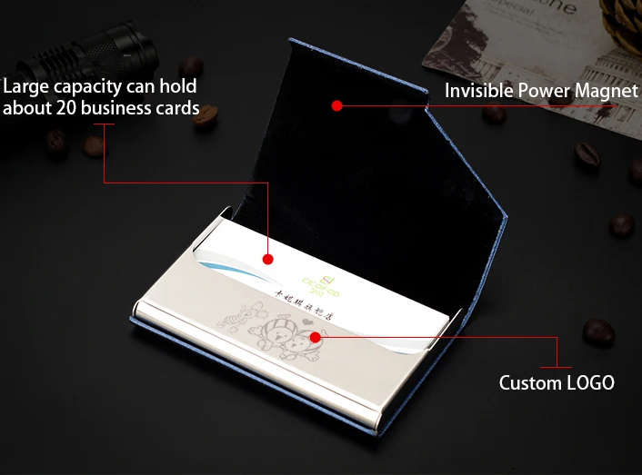 Роскошный кошелек из искусственной кожи с лазерной гравировкой логотипа