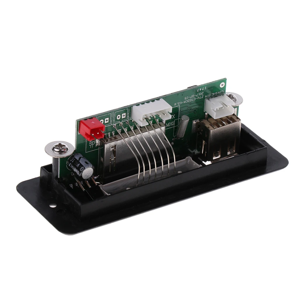 1 шт. Автомобильный светодиодный дисплей MP3 плеер декодер плата аудио модуль USB TF FM