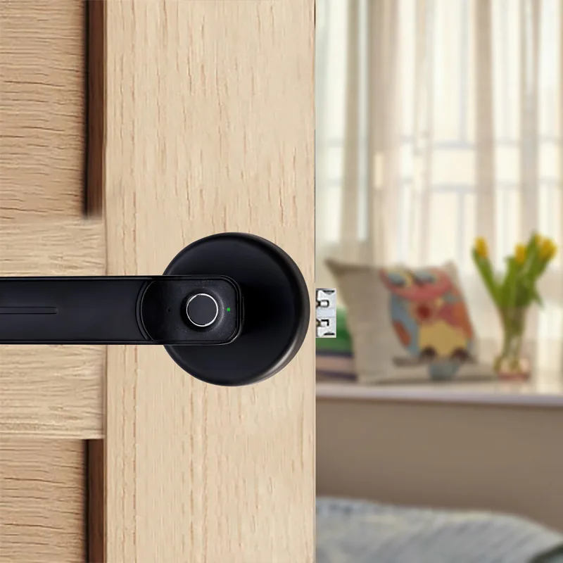 

Fingerprint lock domestic intelligent anti-theft indoor bedroom room door dormitory single door apartment office smart door lock
