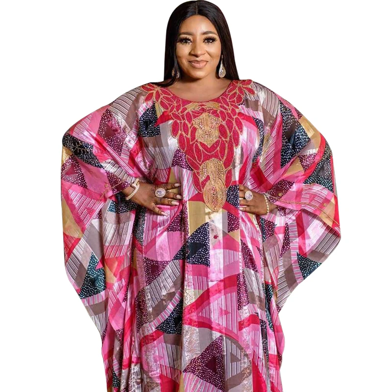 

Two Piece Set African Print Plus Size Dresses For Women Outfit Ankara Dashiki Boubou Dubai Luxury Kaftan Abaya 2021 Christmas