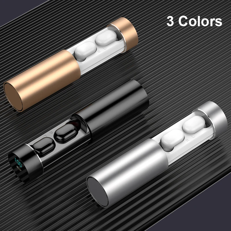 TWS беспроводные Bluetooth наушники стерео HD с сенсорным управлением мини гарнитуры