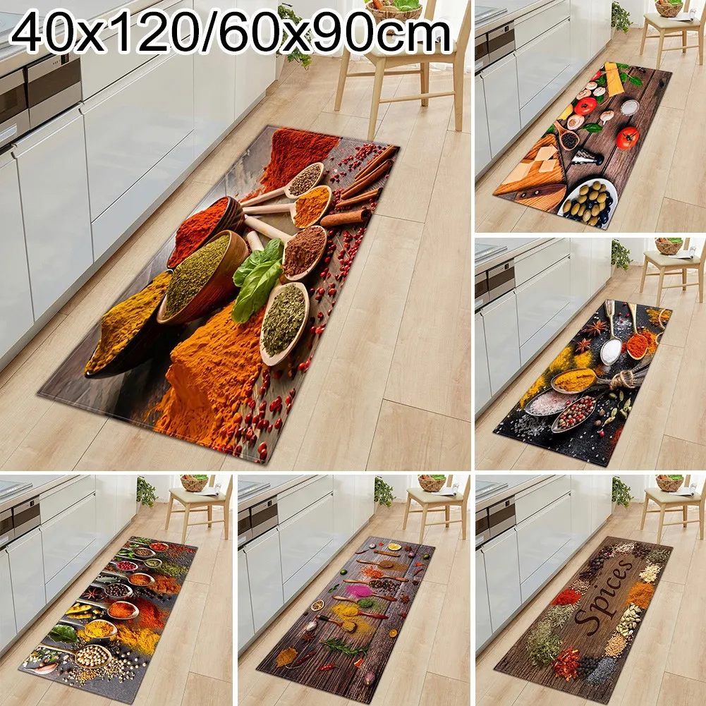 

Living Room Rug Kitchen Mat Home Entrance Doormat Bedroom Bedside Decor Carpet Hallway Balcony Bath Anti-Slip Floor Mat