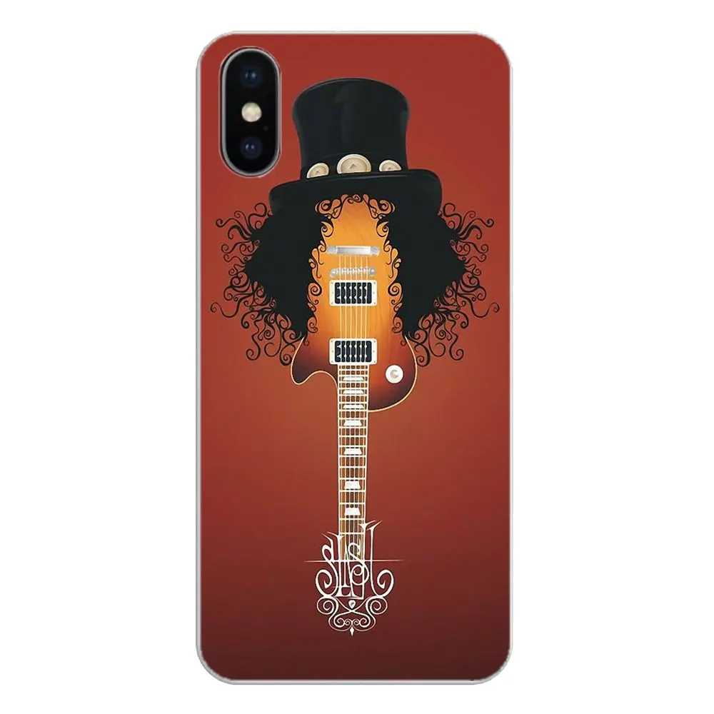 Силиконовый чехол для гитары Pepe Le Pew Slash Guns n Roses Huawei Honor 8 8C 8X 9 10 7A 7C Mate 20 Lite Pro P Smart Plus |