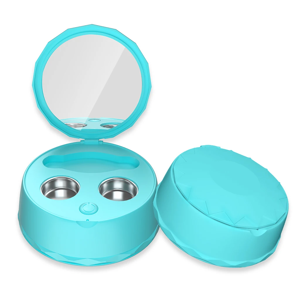 2021 последняя Ультразвуковой очиститель контактных линз грязного масла