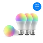 1234-Pack BroadLink LB27 R1 смарт-маршрутизатор Wi-Fi RGB лампы E27 220V работает с Yandex and Google Home