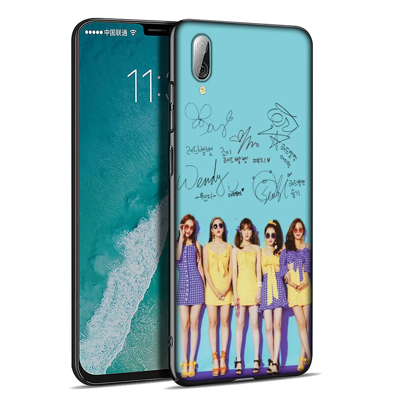 Red Velvet kpop Soft Silicone Phone Case for Xiaomi Redmi Note 8 8T 8A 7 7A 6 6A 5 5A K30 K20 Pro GO S2 Cover |