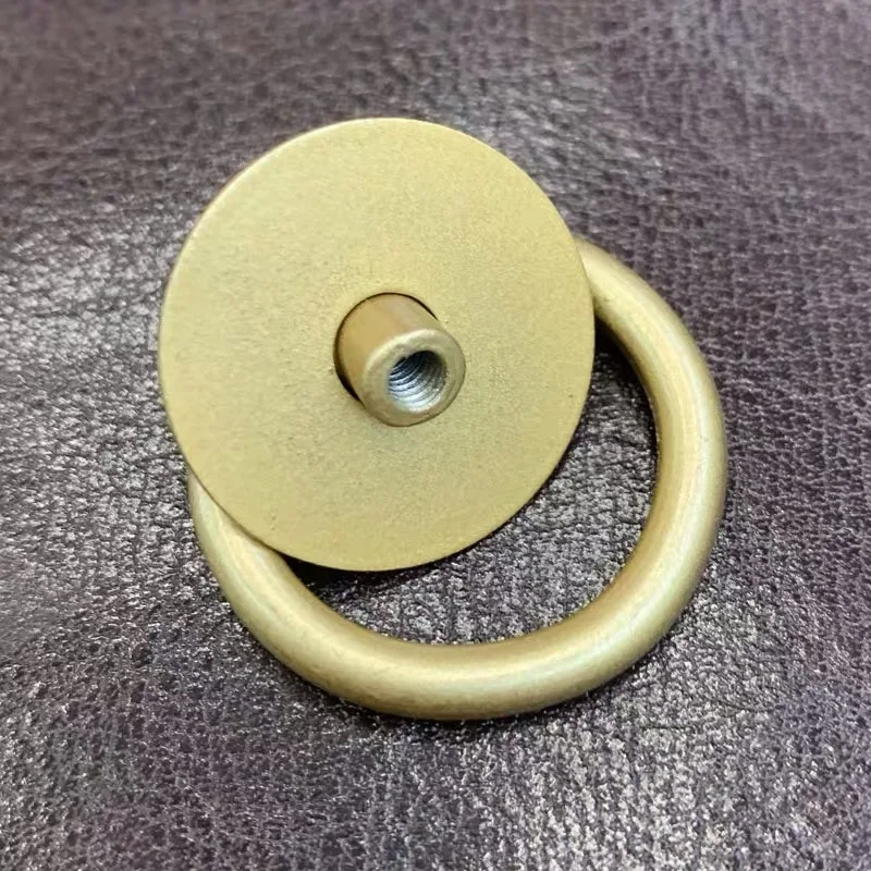 2 шт. старинная Мебельная ручка Золотой Кухонные шкафы Потяните ручки шкафа ящика