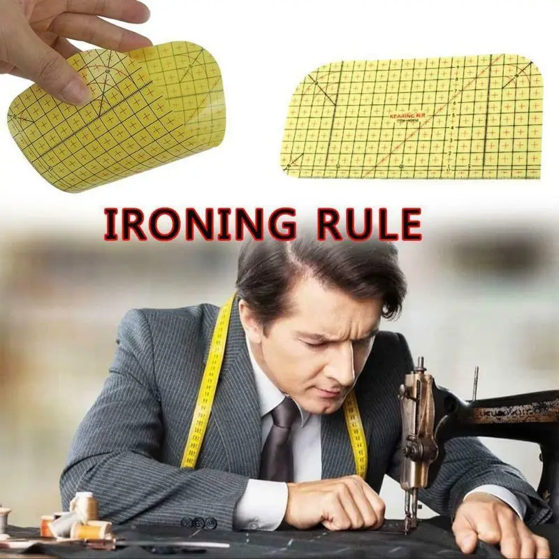 

Ironing Ruler Measuring Tool Hot Patchwork Tailor Craft Cloth Cutting Rulers DIY Sewing Tools