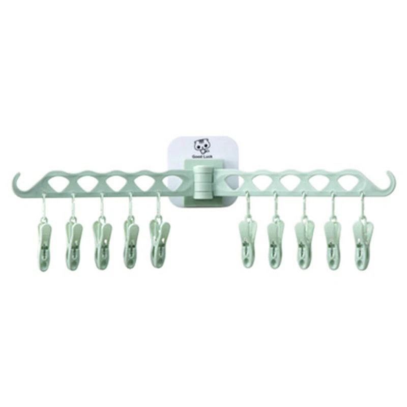 

Drying Rack Underwear Socks Clip Multi-functional Clothes Rack Plastic Portable Cloth Drying Rack