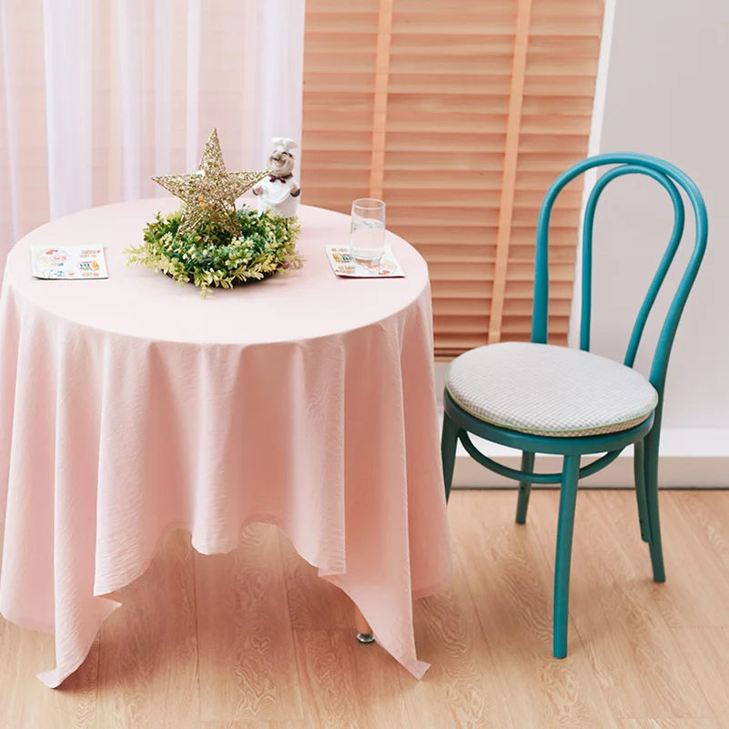 Утолщаются Круглый подушки протектор хлопок тканевый барный стул