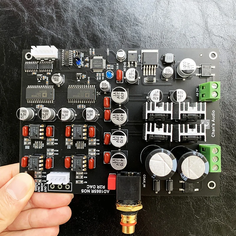 AD1865R AD1865 DAC виниловый декодер платы NOS Parallel R2R коаксиальный вход AK4118 поддержка 24