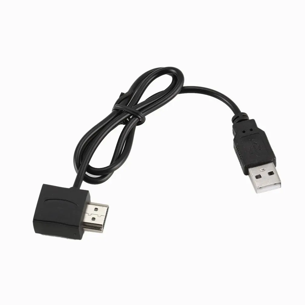 Портативный 50 см USB 2 0 HDMI Совместимый телефон удлинитель Кабель питания для 1080P HDTV