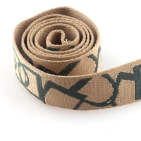 striped canvas webbing 38mm1 5 woven belt sewing bag leash dog collar cotton webbing strap