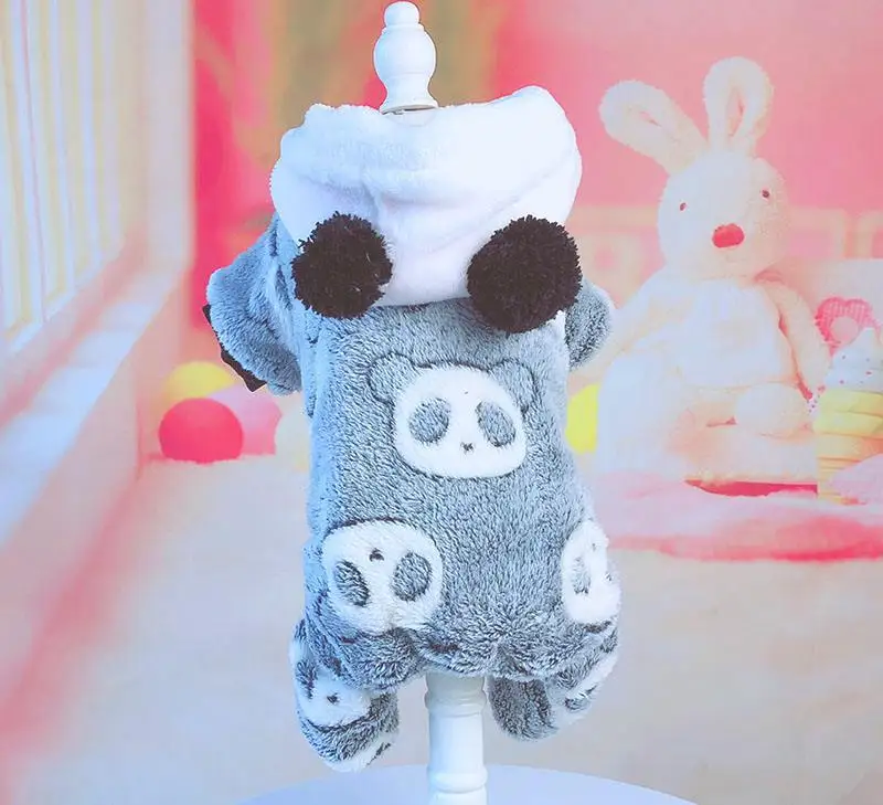 Kawaii зимняя одежда для собак четыре фута одежда для домашних животных Chiwawa jorkie Bomei платья в полоску