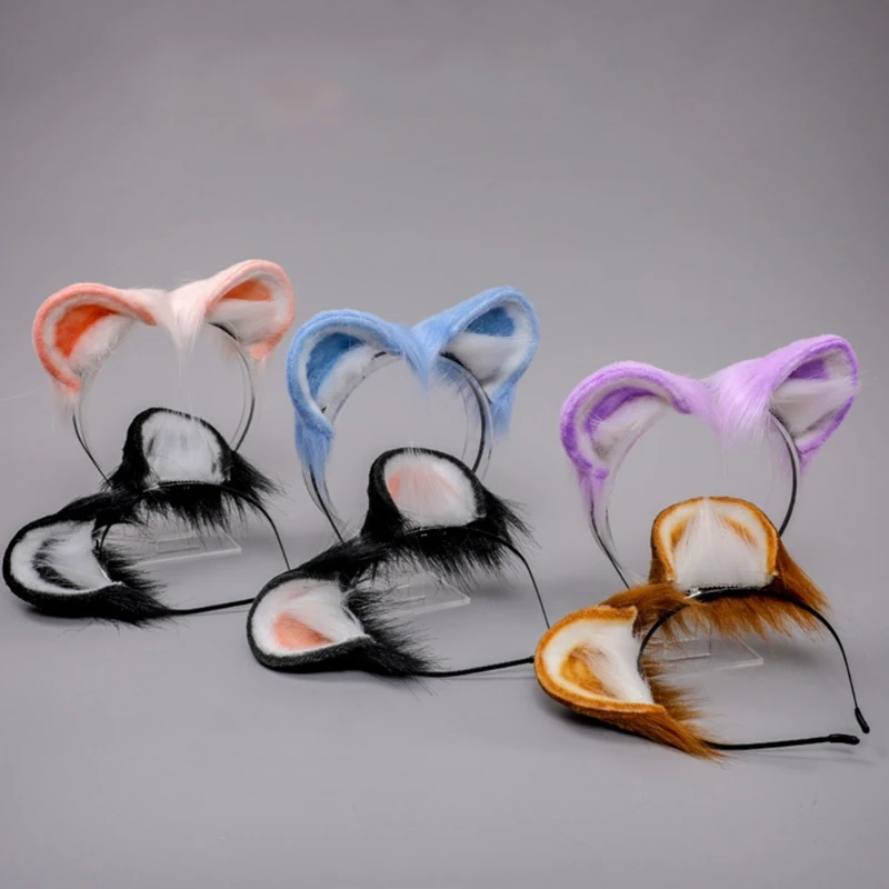 Детский жилет из искусственного меха многоцветный повязка на голову в виде