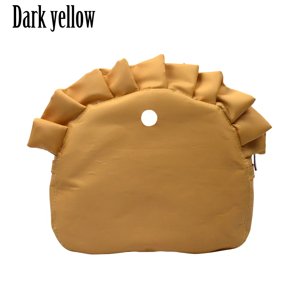 Dark yellow Новинка, однотонная ткань, водонепроницаемая подкладка для Omoon, светильник Obag, карманная подкладка, водонепроницаемый органайзер для Moon baby O Bag - Цвет: Dark yellow