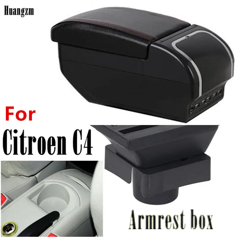 Центральный подлокотник для Citroen C4 Hatchback 2004 2010 поворотный с подлокотниками 2005 2006