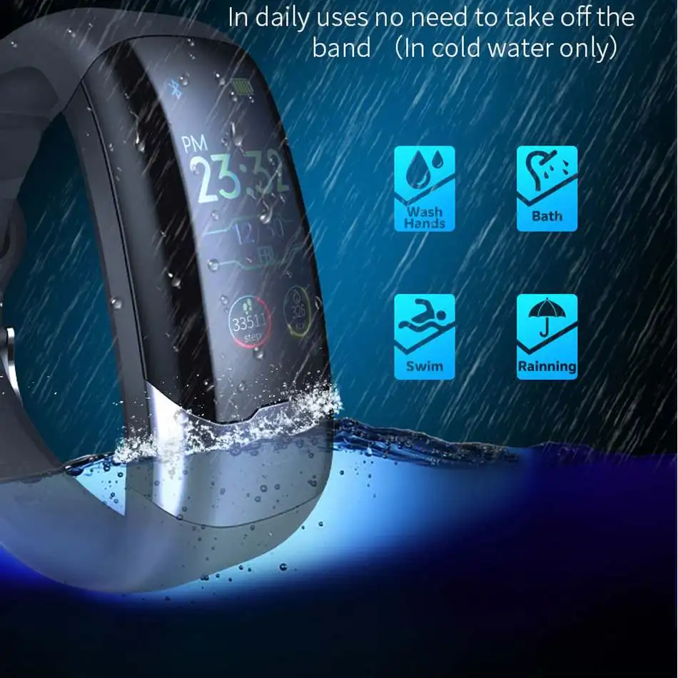 Смарт часы Newwest H02 с пульсометром контролем яркости O2|Смарт-браслеты| |