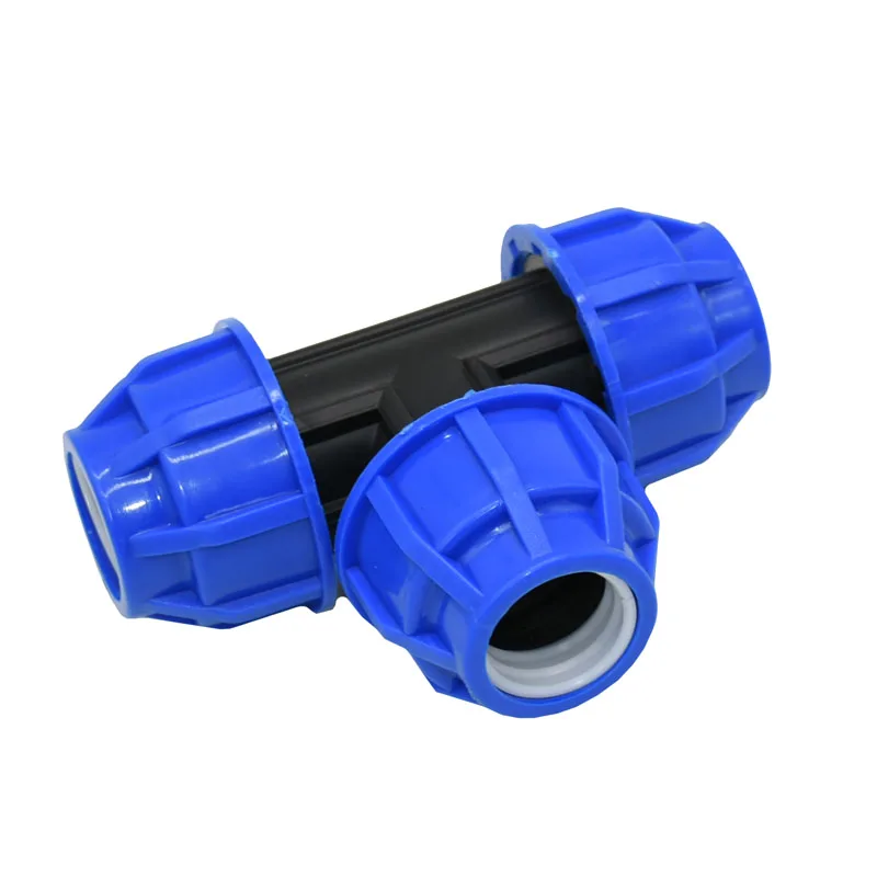 DN25 ПВХ PE PPR tube tee делитель воды 3/4 быстроразъемный Т образный соединитель для