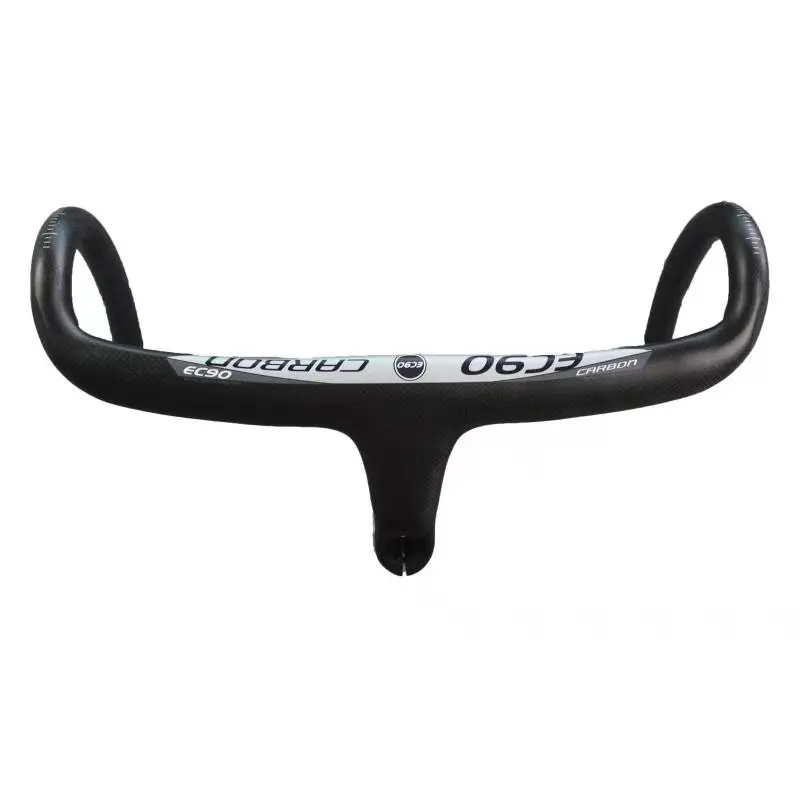 УГЛЕРОДНЫЙ руль для дорожного велосипеда Встроенный и стержень 3K Ультралегкая