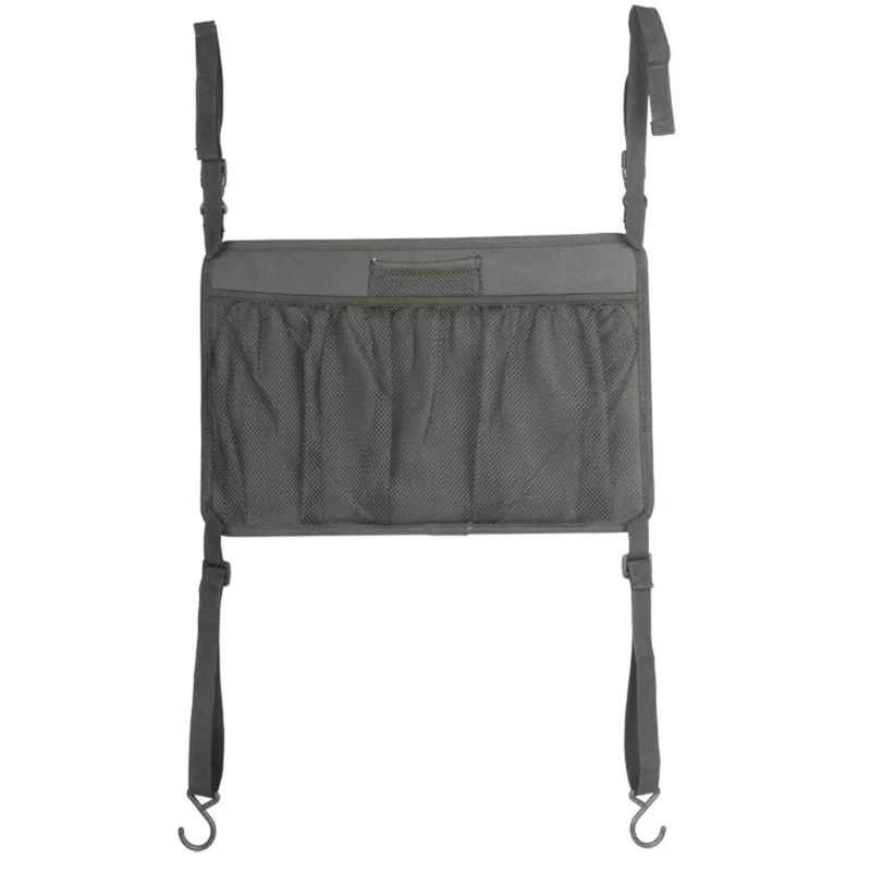 

Universal Elastic Mesh Seat Back Pocket Lightweight Black Durable Oxford Cloth