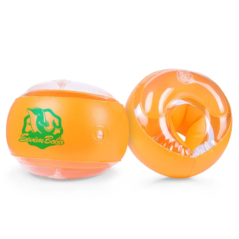 

Children's swimming arm circle orange adult swimming ring arm circle multi-airbag inflatable swimming sleeves