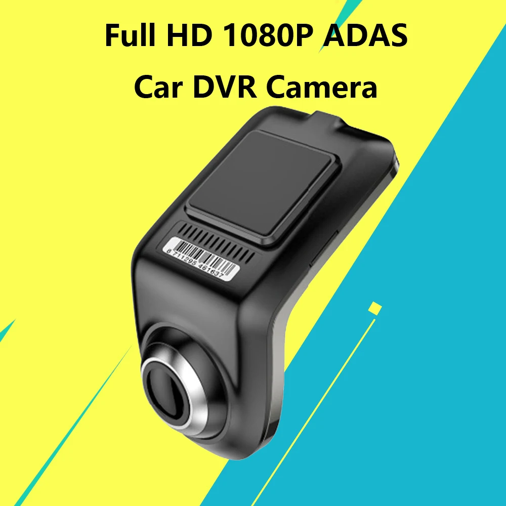 U3 Full HD 1080P Min Автомобильный видеорегистратор Камера ADAS Авто Цифровой Dash Cam для Android