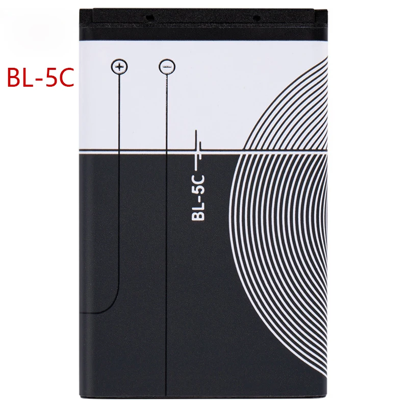 bl 5c phone battery for nokia 1100 1110 1200 1208 1280 1600 2600 2700 3100 3110 5130 6230 6230i n70 n72 free global shipping