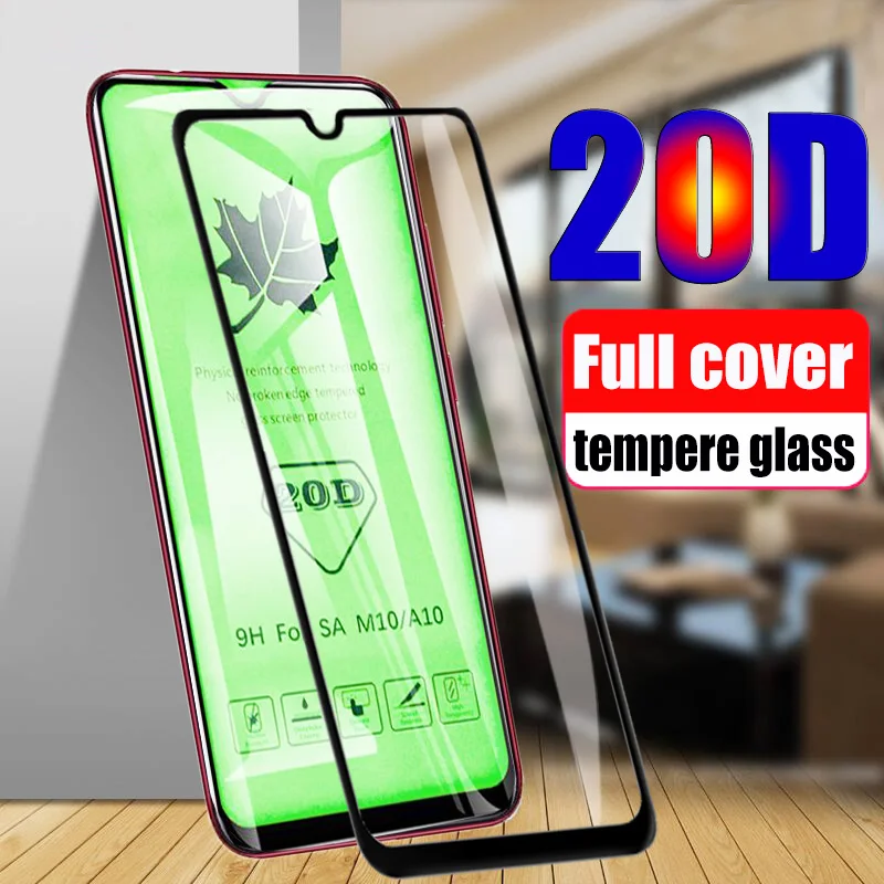 20D закаленное Стекло на samsung Galaxy S10 M10 M20 M30 Экран протектор A10 A20 A30 для A40 A50 A70 A9 2019