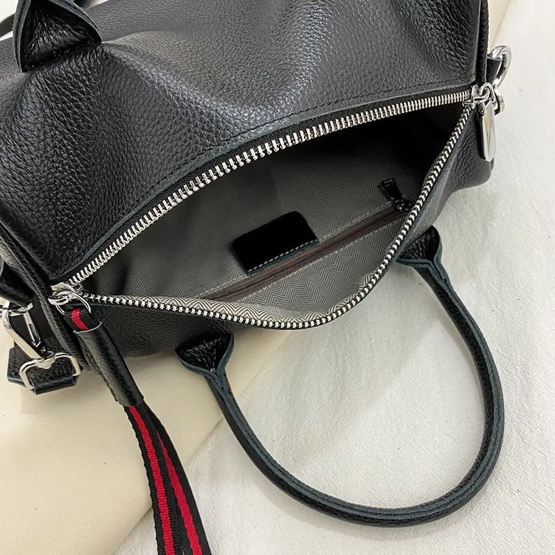 

New Women Luxury Brand Bag Casual Tote Female Fashion Shoulder Handbags Lady Soft Cowhide Genuine Leather Shoulder Shopping Bags