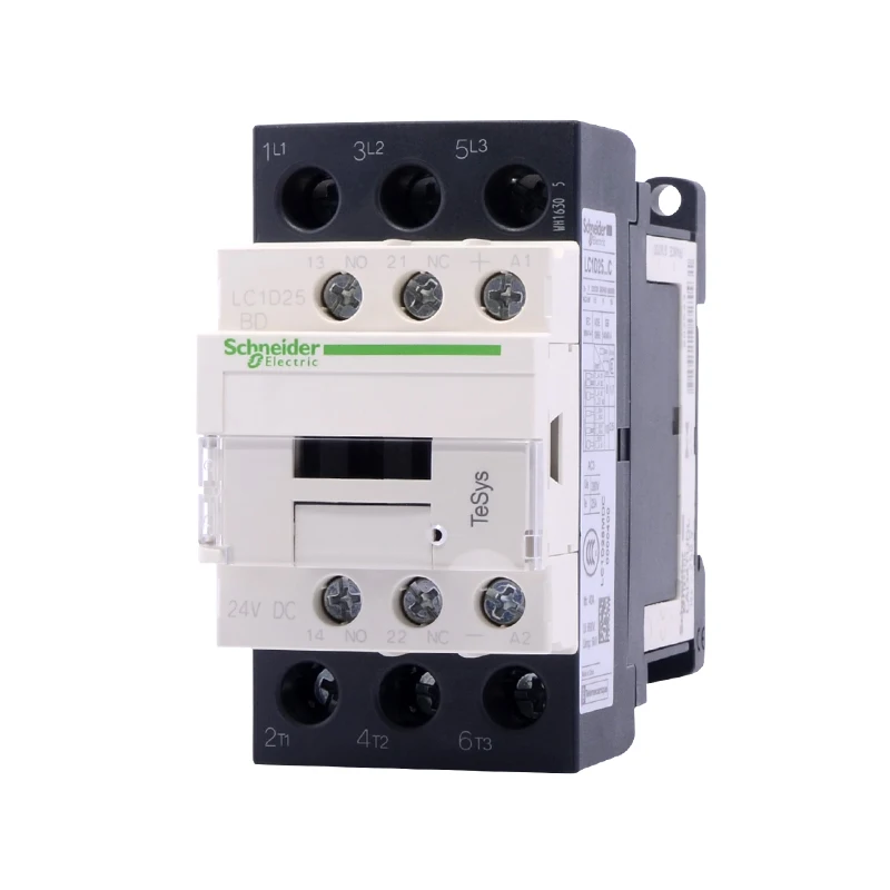 Schneider dc Contator Lc1d25bdc um Aberto um Fechar 25a Trifásico Normalmente Aberto Tensão Dc24v Lc1d25bd da Bobina