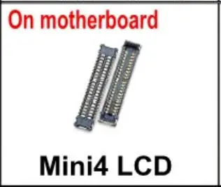 Mini4 LCD 5 шт. сенсорный экран ЖК-дигитайзер сенсорный FPC разъем платы Pin для iPad 2/3/4 5 6 mini 1 2 3 4 на материнской плате на flex - Цвет: Mini4 LCD