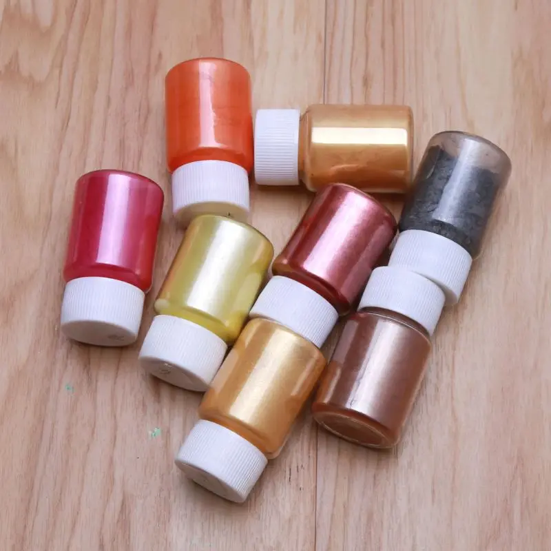 

16Colors Epoxy Resin Colorant Powder Mica Pearlescent Pigments Jewelry Making