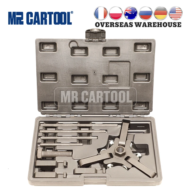MR CARTOOL гармонический балансировщик демпфер шкив съемник для удаления наборы