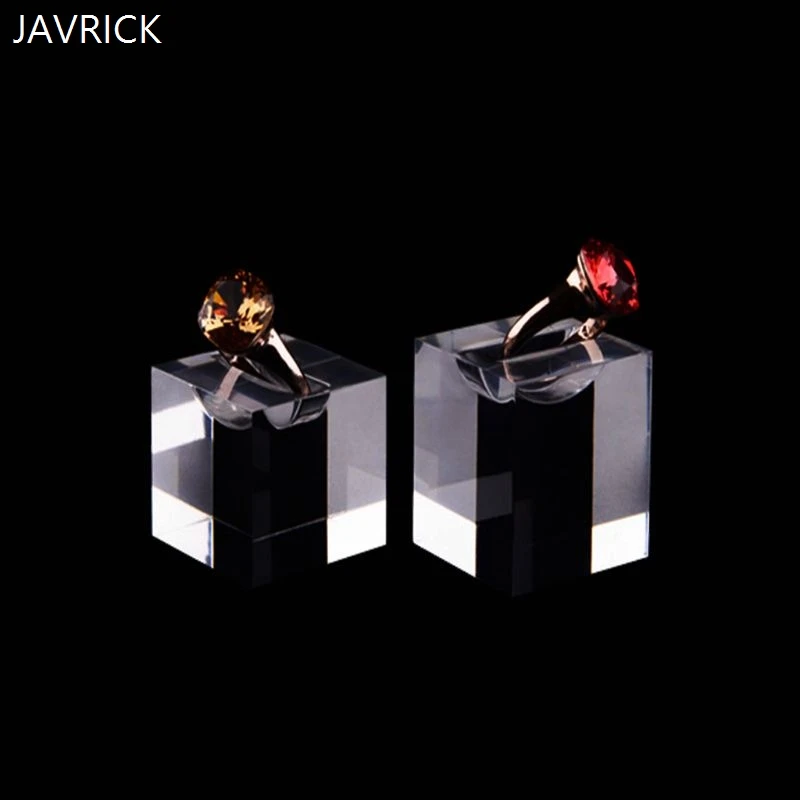 Держатель для ювелирных изделий из прозрачного акрила подставка витрина колец