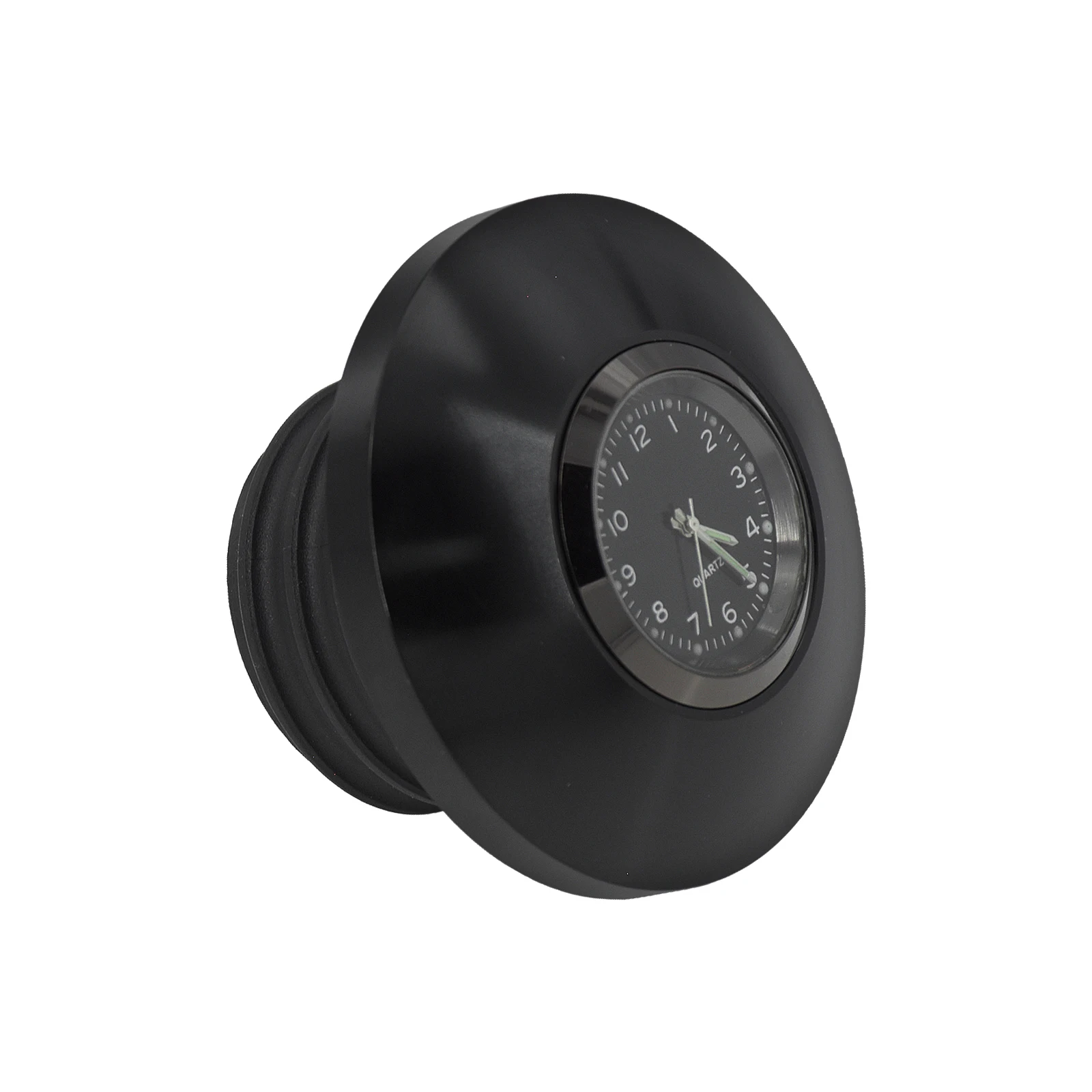 Мотоциклетный топливный бак CNC с часами черный декоративный масляный колпачок