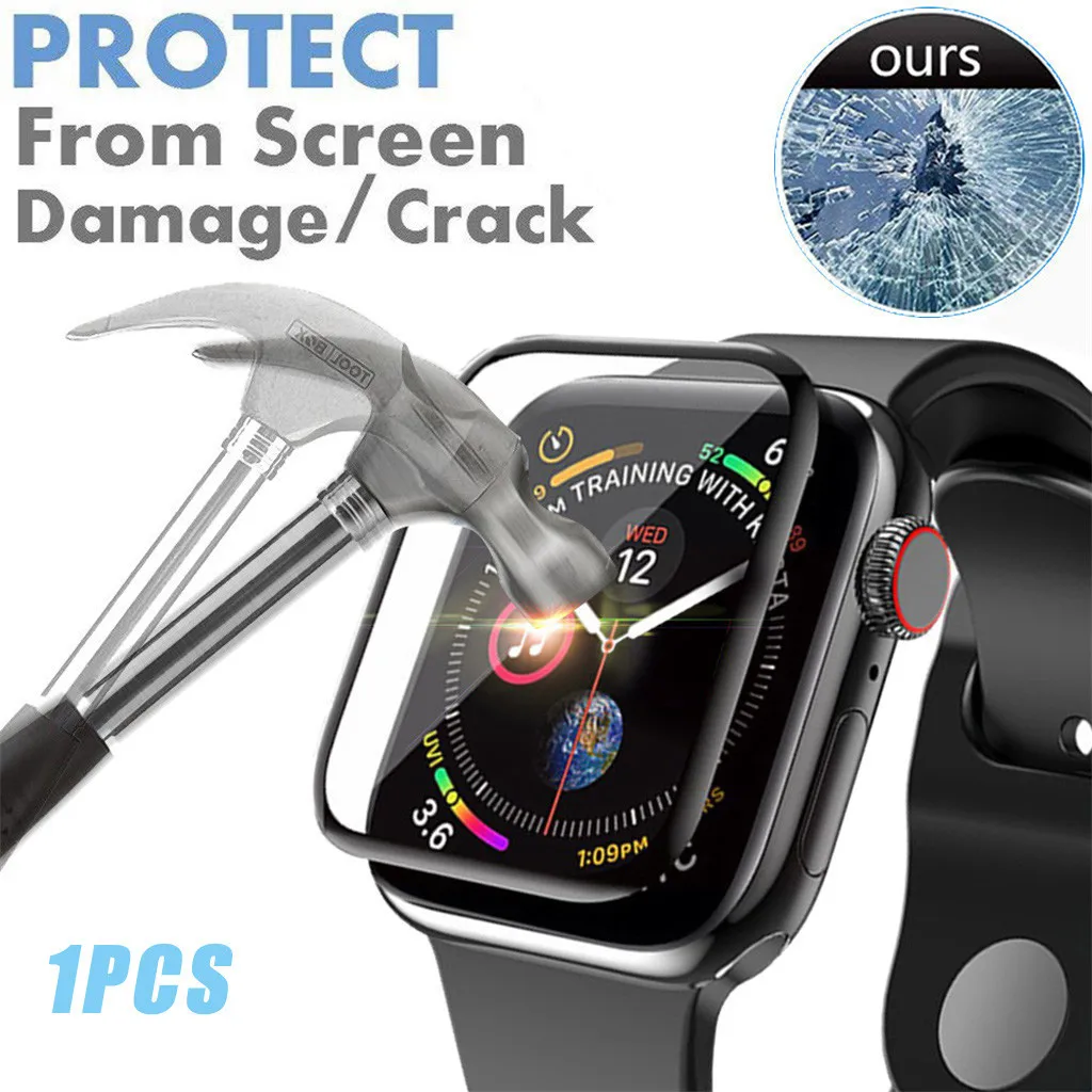 Защитная пленка из закаленного стекла 25 # для iWatch 5 Series 40 44 мм защитная мягкого