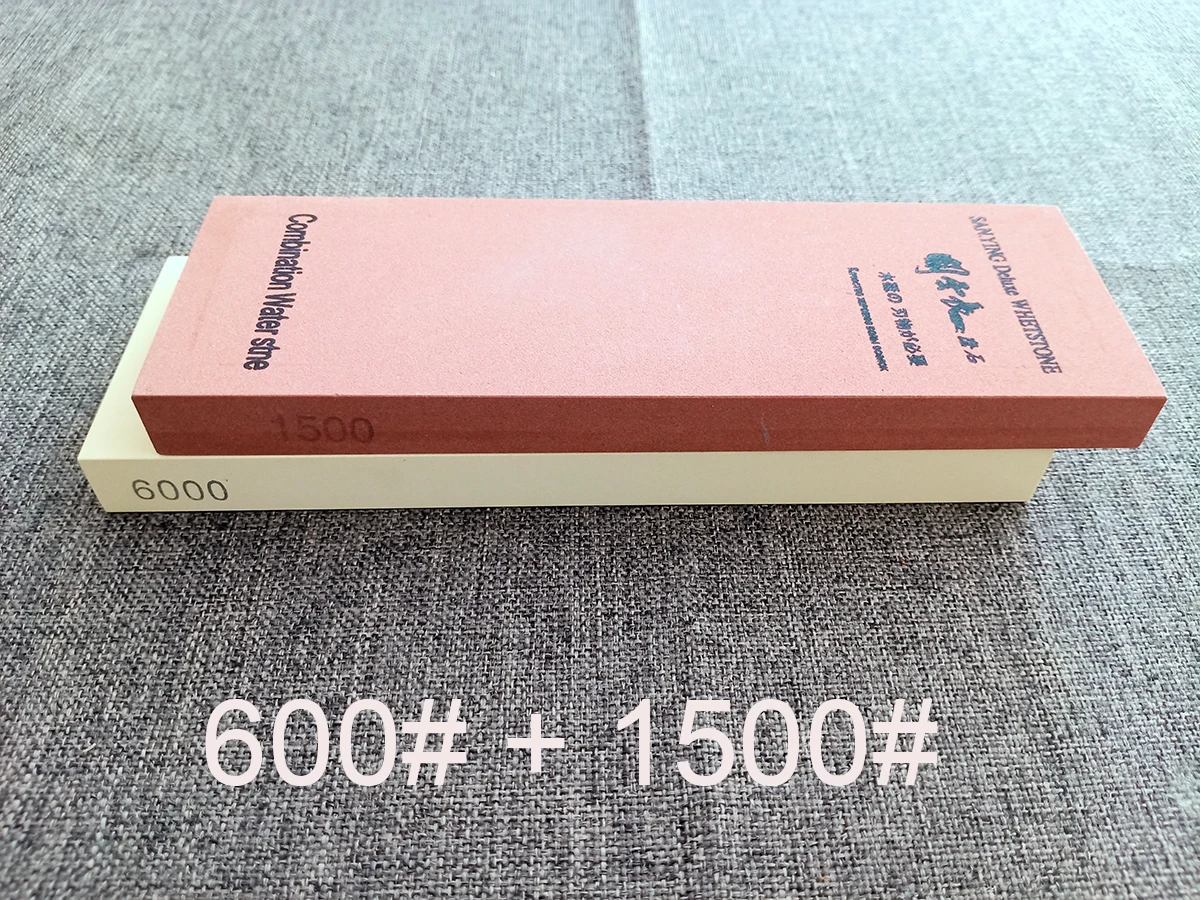 400#- 8000# точилка для ножей точильный камень шлифовальный камень 180*60*15 мм/7*2*0,5 дюймов - Цвет: 6001500