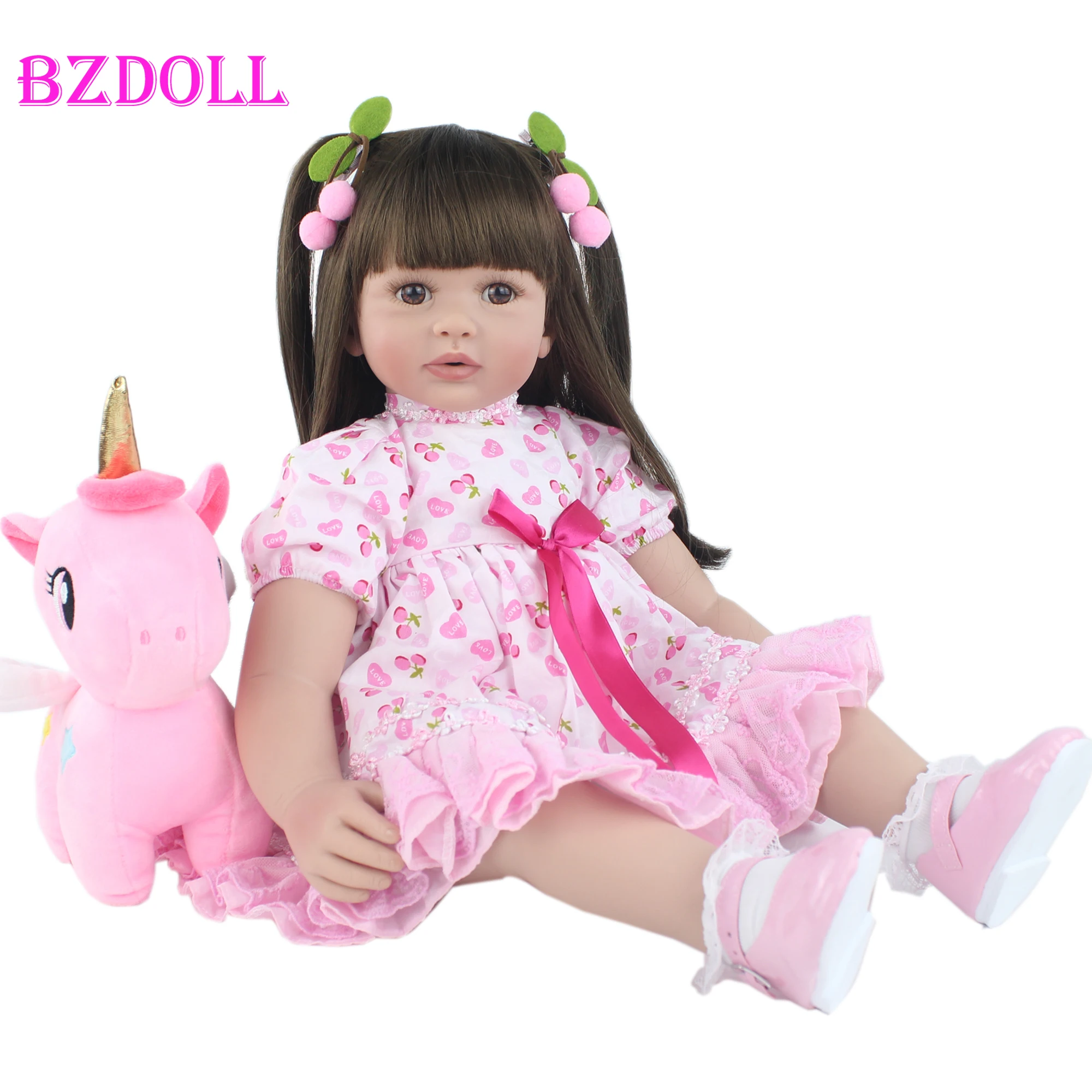 Мягкая силиконовая кукла-младенец 60 см | Игрушки и хобби