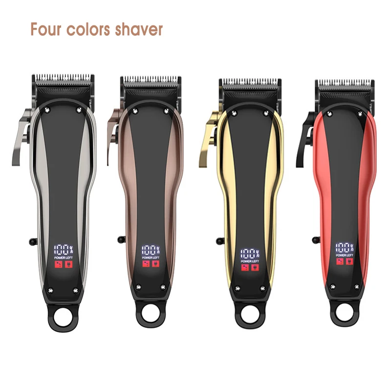 

Men's Electric Hair Clipper Retro Oil Head Professional Hair Trimmer Rechargeable Cordless Hair Cutting Machine Barber Trimmer