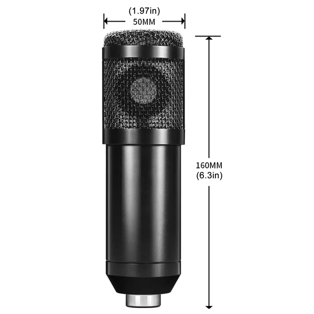 

USB Condenser Microphone 192KHZ/24BIT Studio Mic Streaming Microphone Kit Singing Microphone For Recording And Gaming
