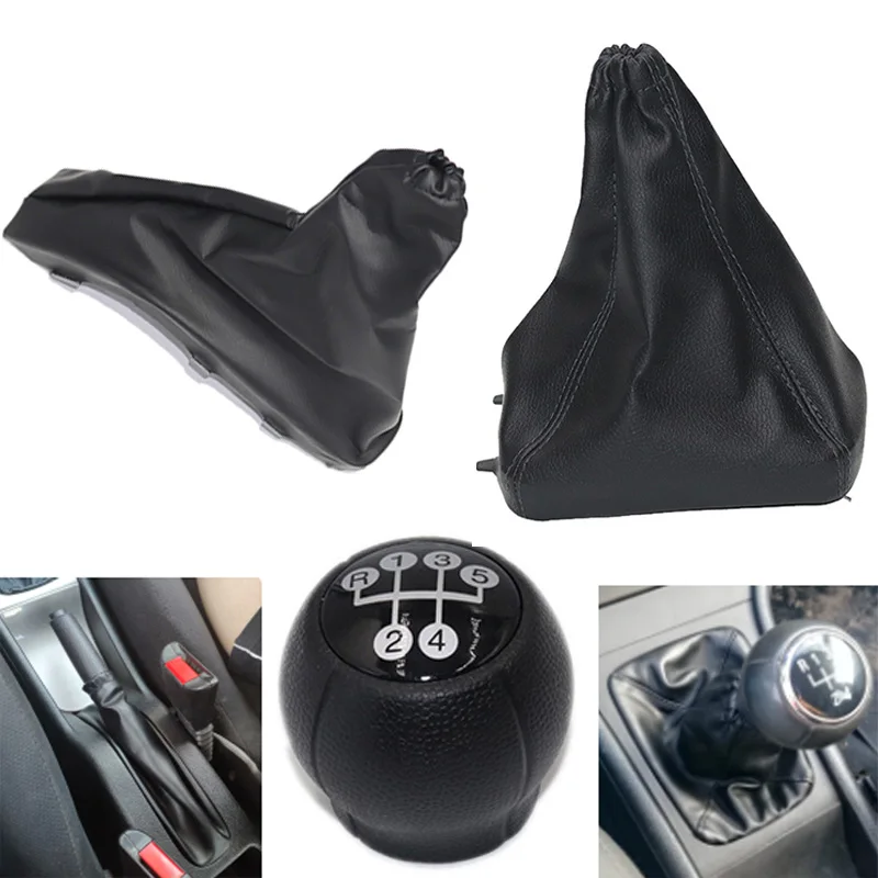 

Car Gear Shift Knob Parking Handbrake Gaiter Boot Cover Case Collar For Vauxhall Opel Astra II G 98-10 Zafira A 99-06