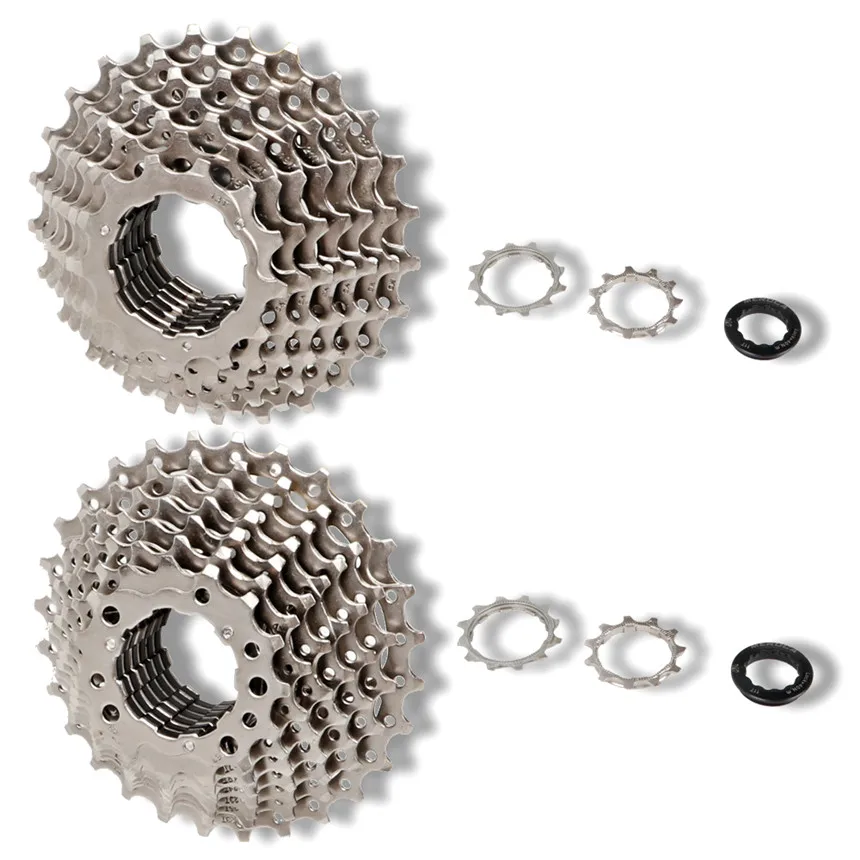 

Meroca Folding Bike Road Bicycle 8/9/10/11 Speed 25/28/38T Casstte Silver Freewheel Flywheel Chrome-molybdenum Steel