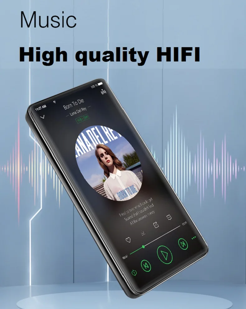 2021 M200 WiFi Android MP4 плеер Bluetooth5.0 полный сенсорный экран 3 5 дюймов 16 Гб аудио с