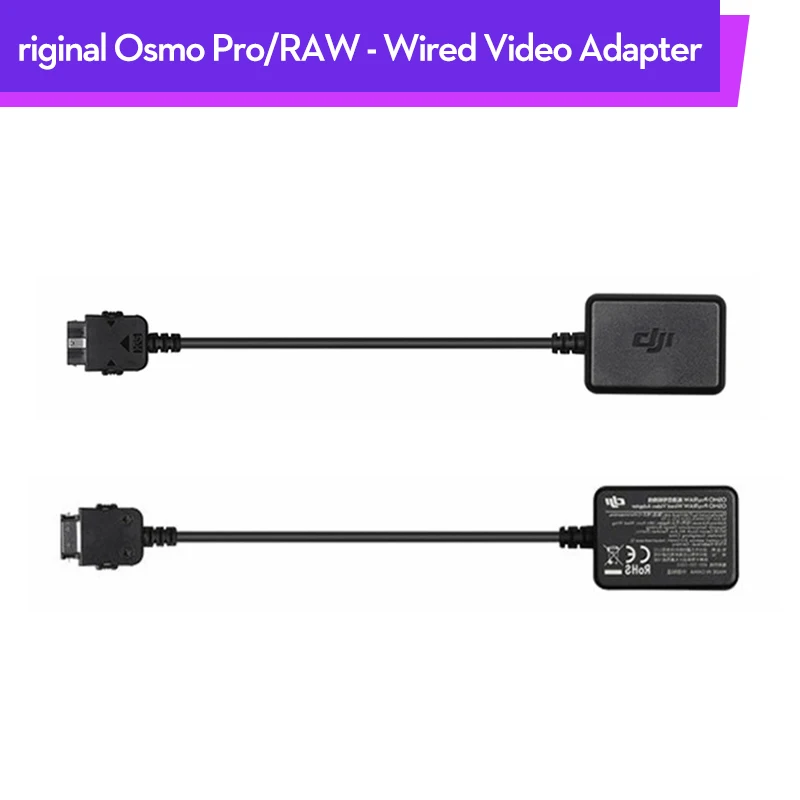 Оригинальный Osmo Pro/RAW Wired видеоадаптер совместим со всеми аксессуарами для DJI Osmo|osmo