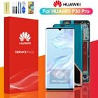 Оригинальный AMOLED дисплей для Huawei P30 Pro, ЖК-дисплей, сенсорный экран, дигитайзер, в сборе, с рамкой, VOG-L29, VOG-L09, ЖК-дисплей