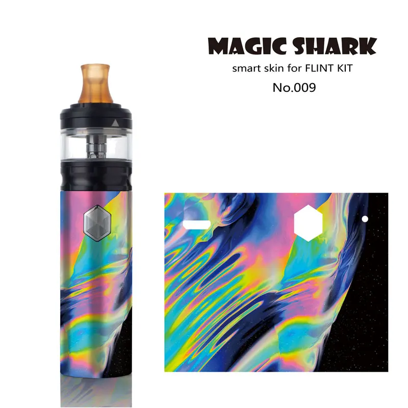 Волшебная Акула флаг США панда лист одна штука вейп наклейка пленка футляр для